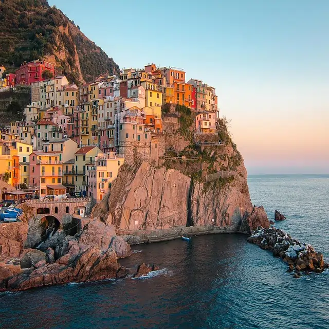 Manarola, a town in Cinque Terre
